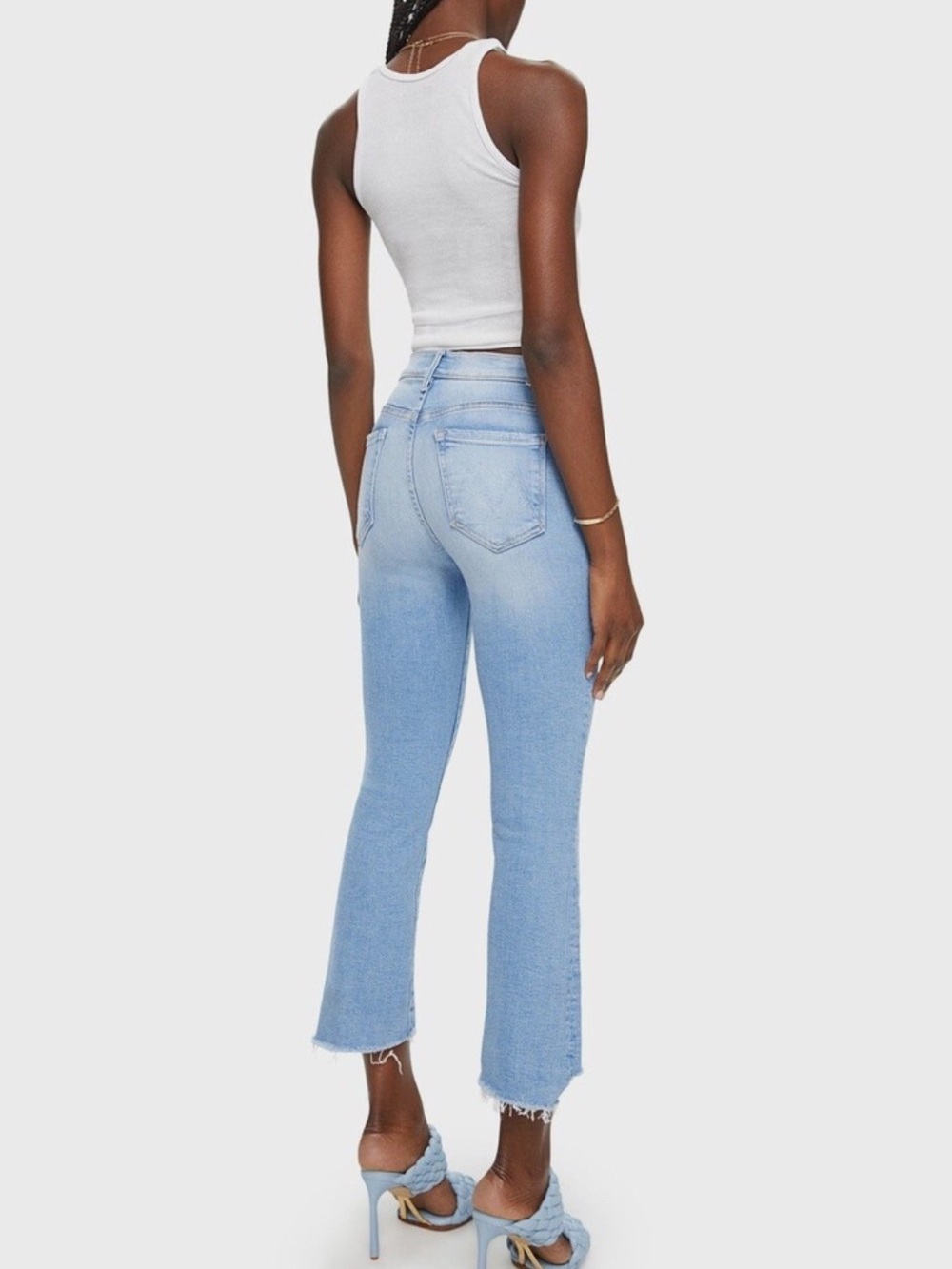 MOTHER The Inside Crop Step Fray Jeans - Picture 4 of 14